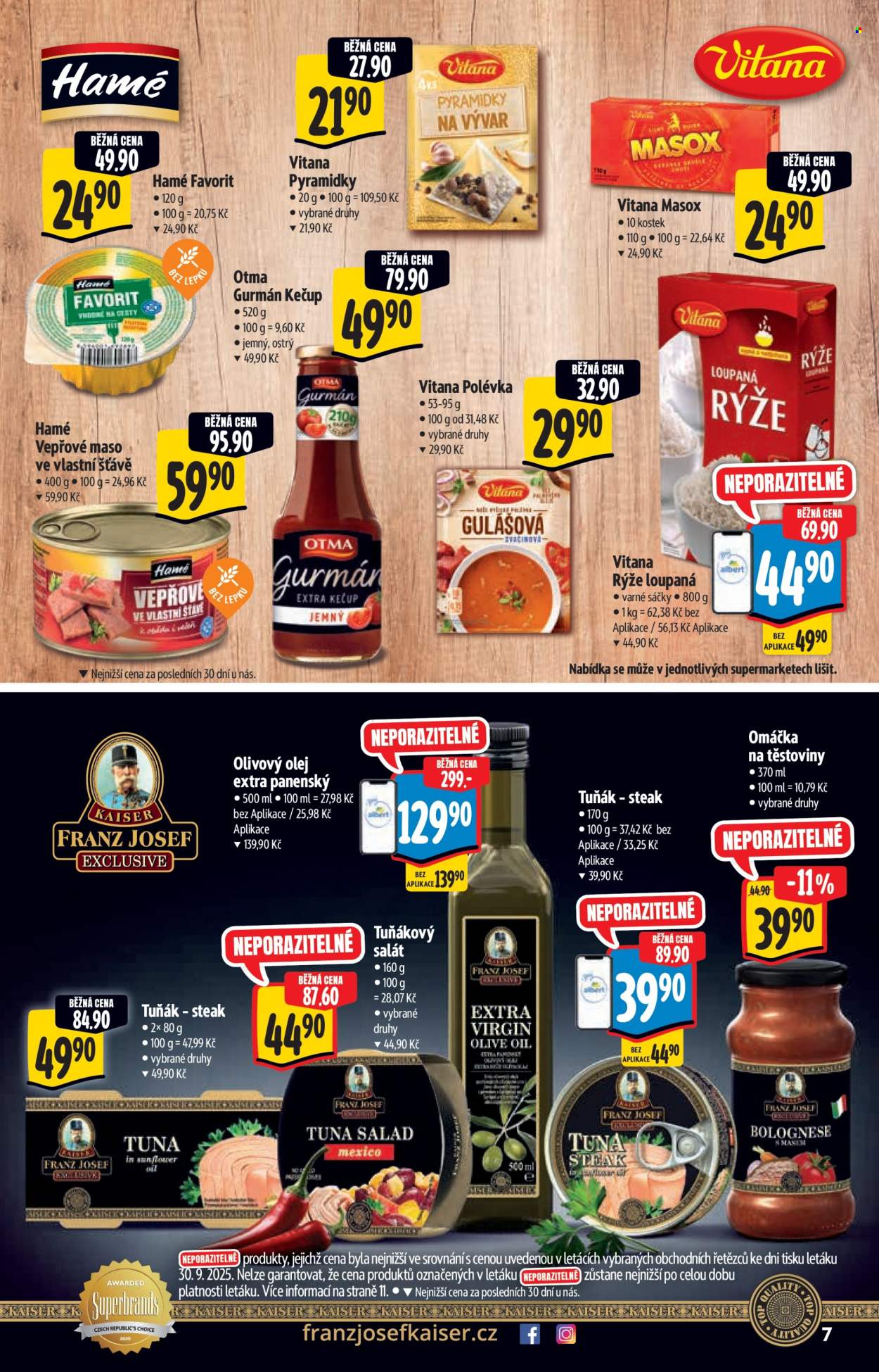 Leták Albert Supermarket - 8.10.2025 - 21.10.2025. Strana 7