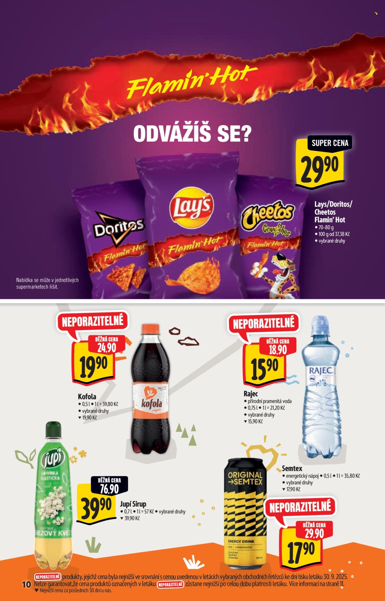Leták Albert Supermarket - 8.10.2025 - 21.10.2025. Strana 10