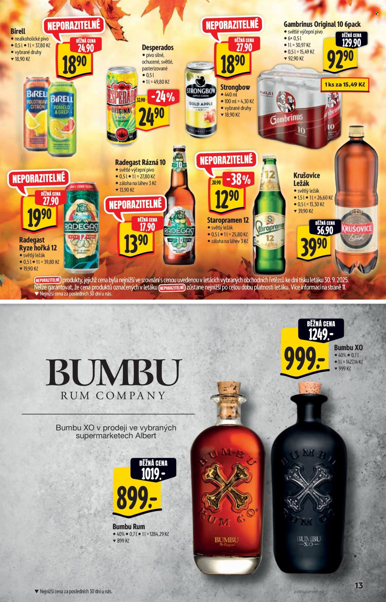 Leták Albert Supermarket - 8.10.2025 - 21.10.2025. Strana 13