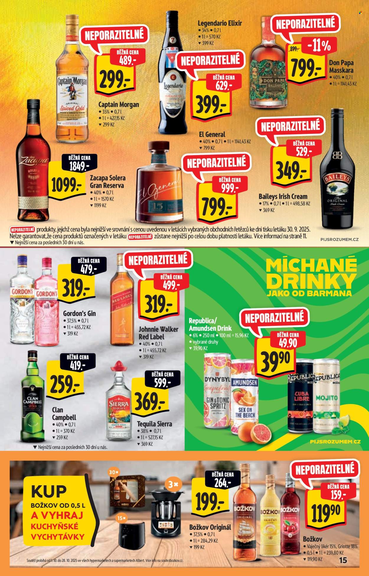 Leták Albert Supermarket - 8.10.2025 - 21.10.2025. Strana 15