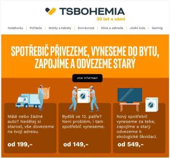 Leták T.S. BOHEMIA - 6.10.2025 - 8.10.2025.