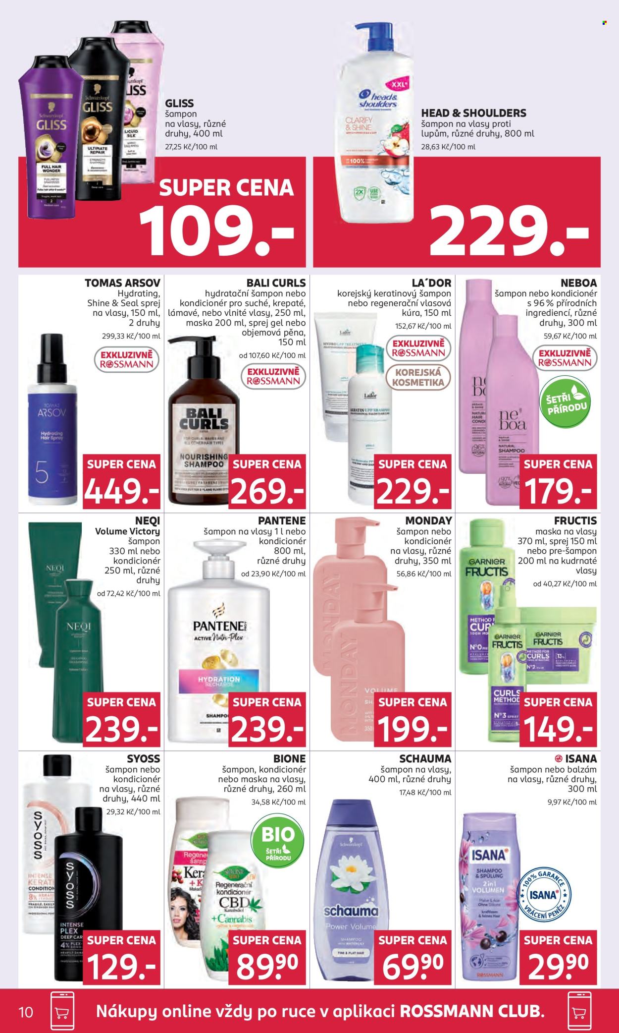 Leták ROSSMANN - 8.10.2025 - 21.10.2025. Strana 10