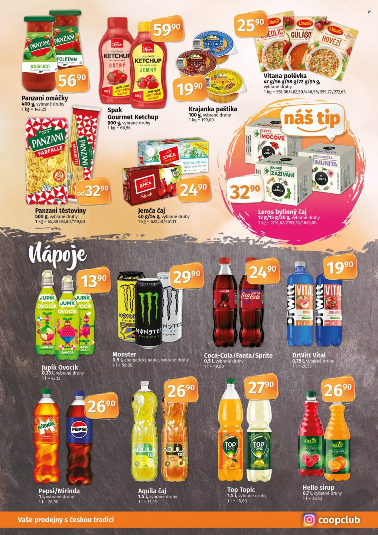 Leták coop TIP - 8.10.2025 - 21.10.2025. Strana 6