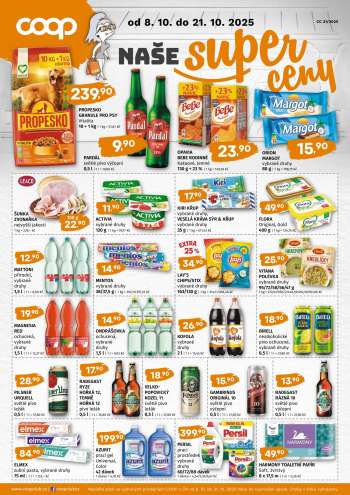 Leták coop TIP - 8.10.2025 - 21.10.2025.