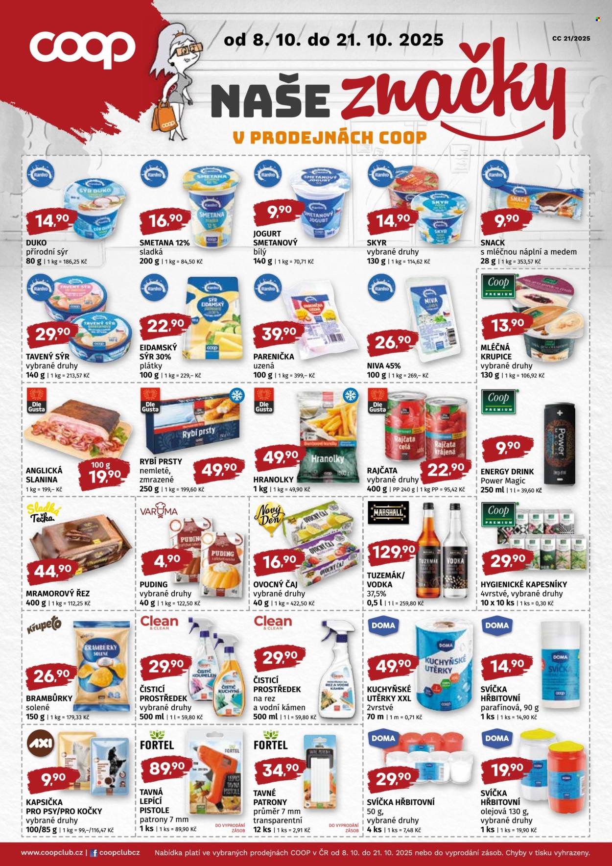 Leták coop JEDNOTA - 8.10.2025 - 21.10.2025. Strana 4