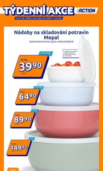 Leták Action - 8.10.2025 - 14.10.2025.
