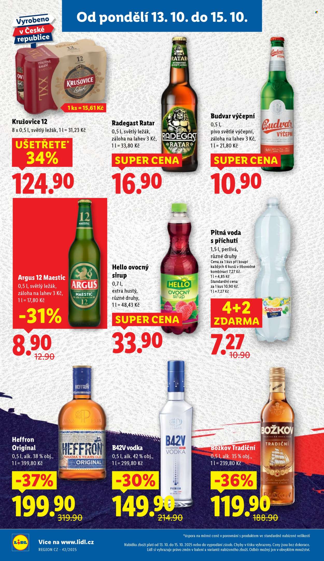 Leták Lidl - 13.10.2025 - 15.10.2025. Strana 16