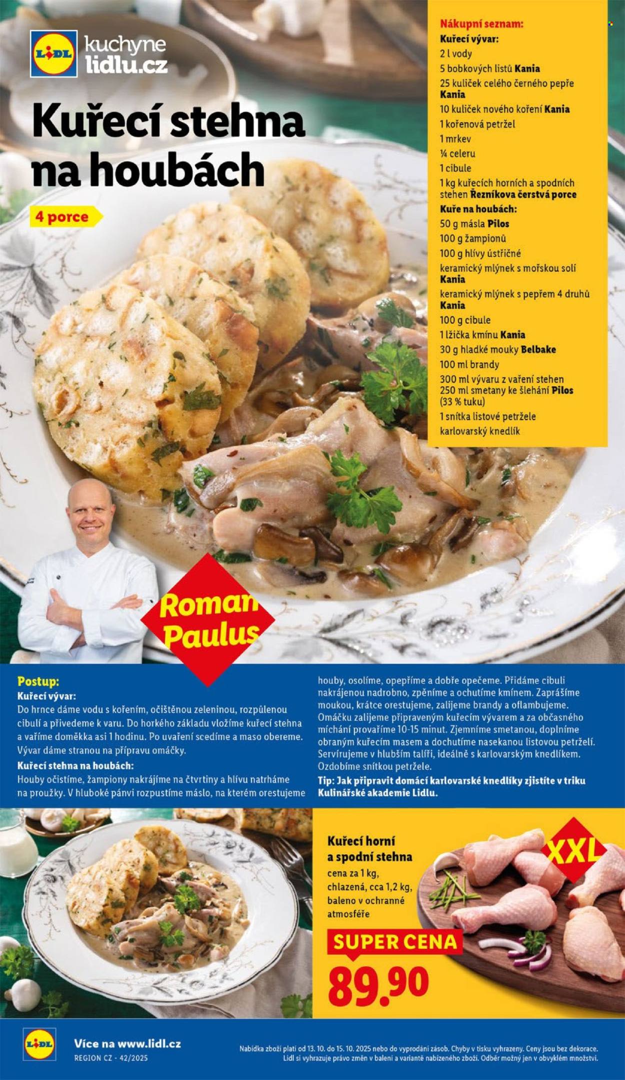 Leták Lidl - 13.10.2025 - 15.10.2025. Strana 38