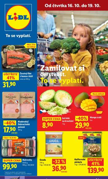Leták Lidl - 16.10.2025 - 19.10.2025.