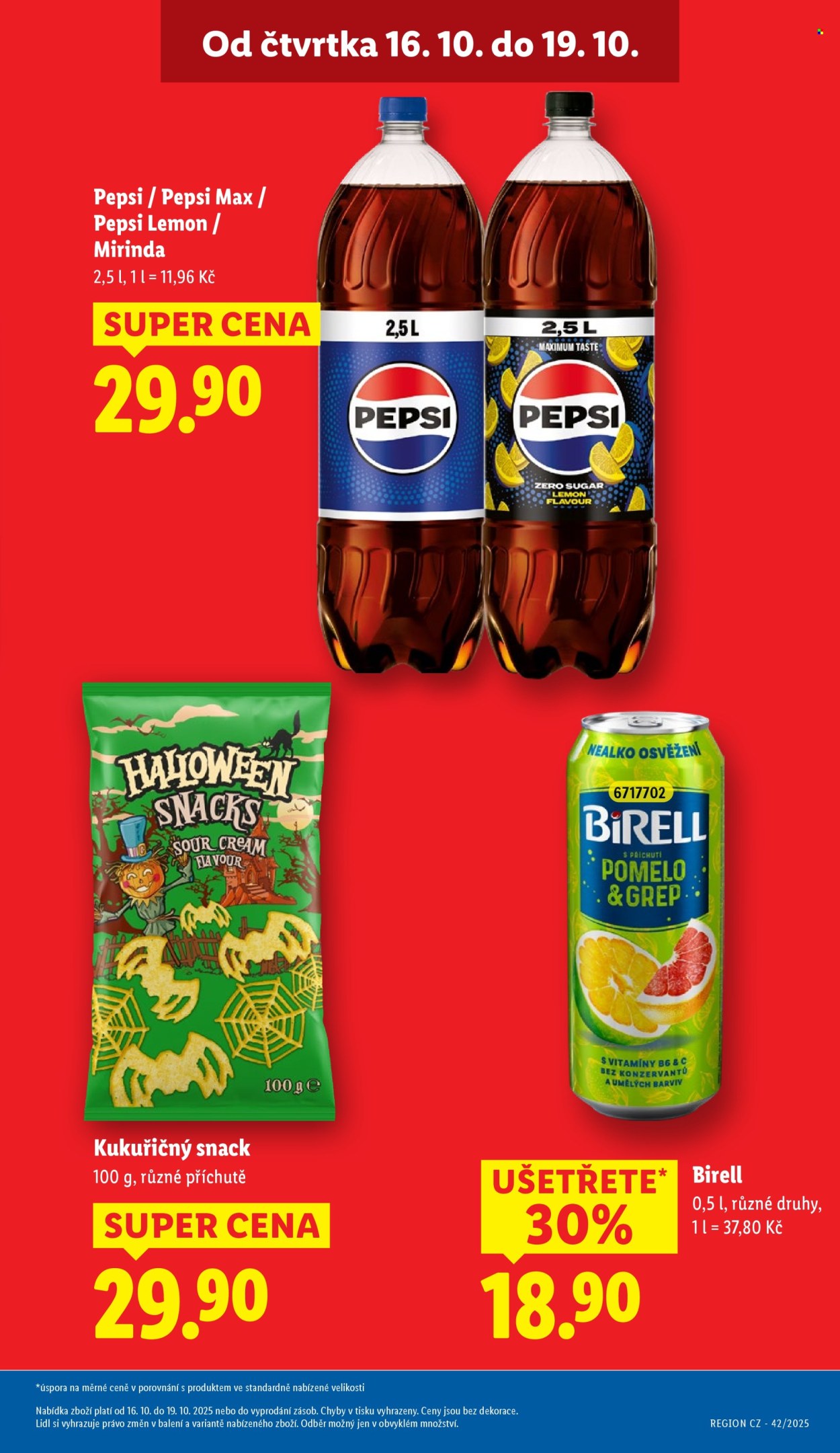 Leták Lidl - 16.10.2025 - 19.10.2025. Strana 3