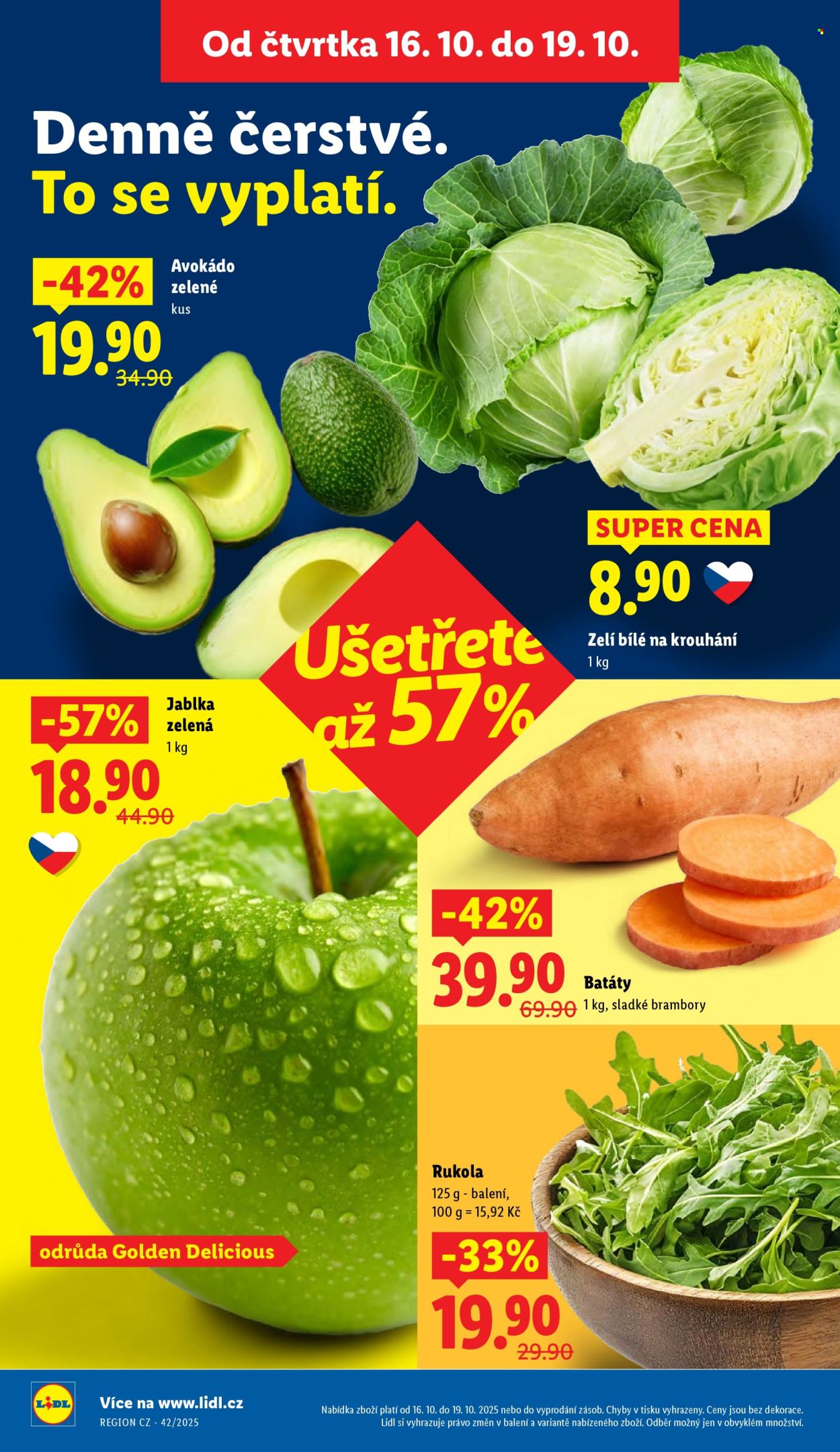 Leták Lidl - 16.10.2025 - 19.10.2025. Strana 8