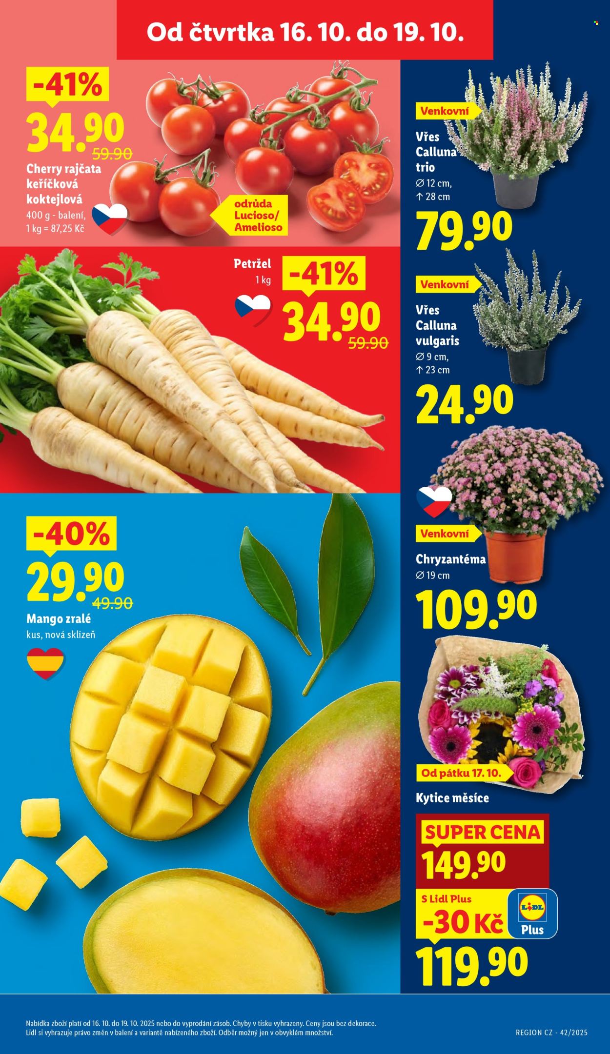 Leták Lidl - 16.10.2025 - 19.10.2025. Strana 9