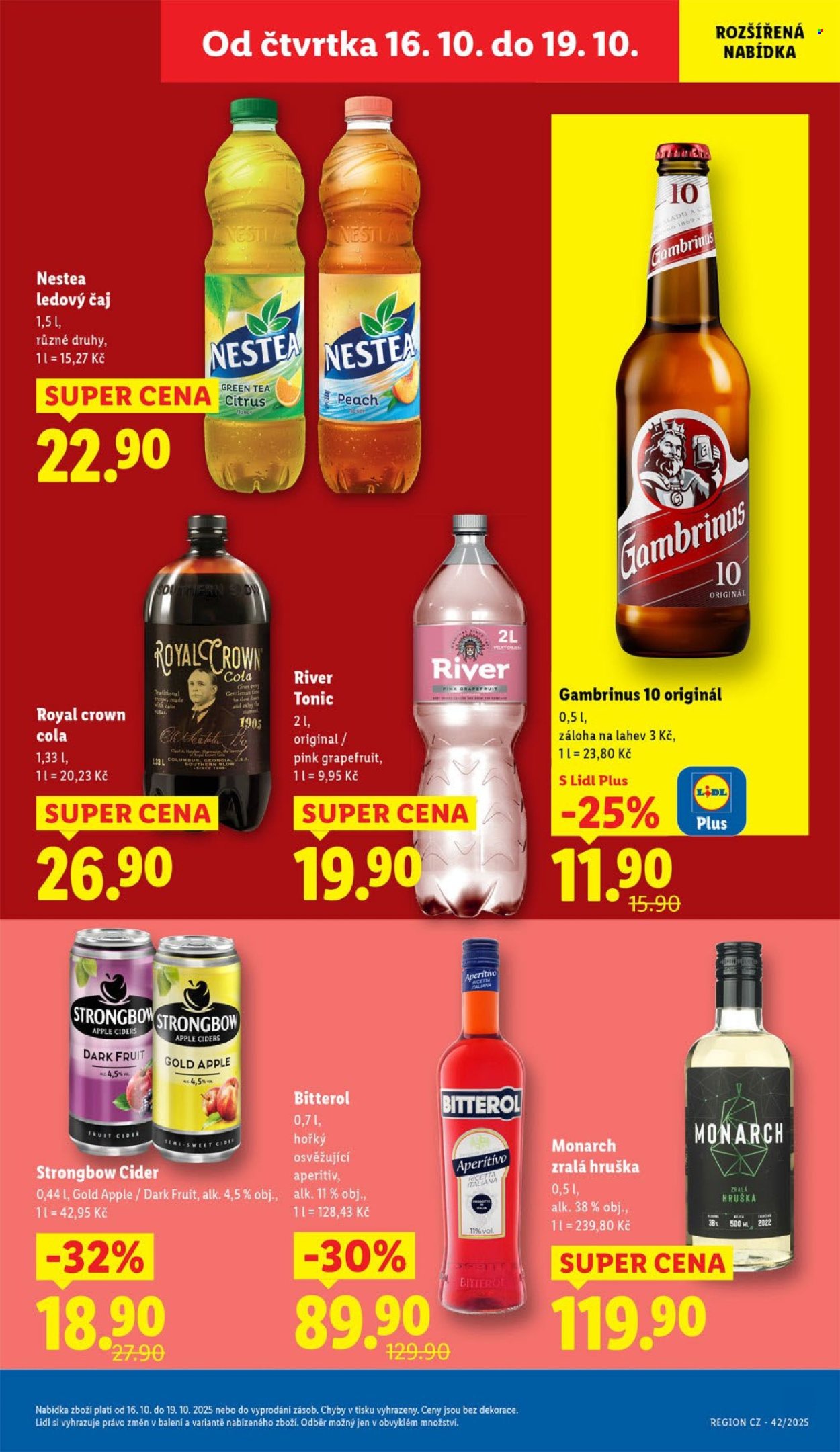 Leták Lidl - 16.10.2025 - 19.10.2025. Strana 19