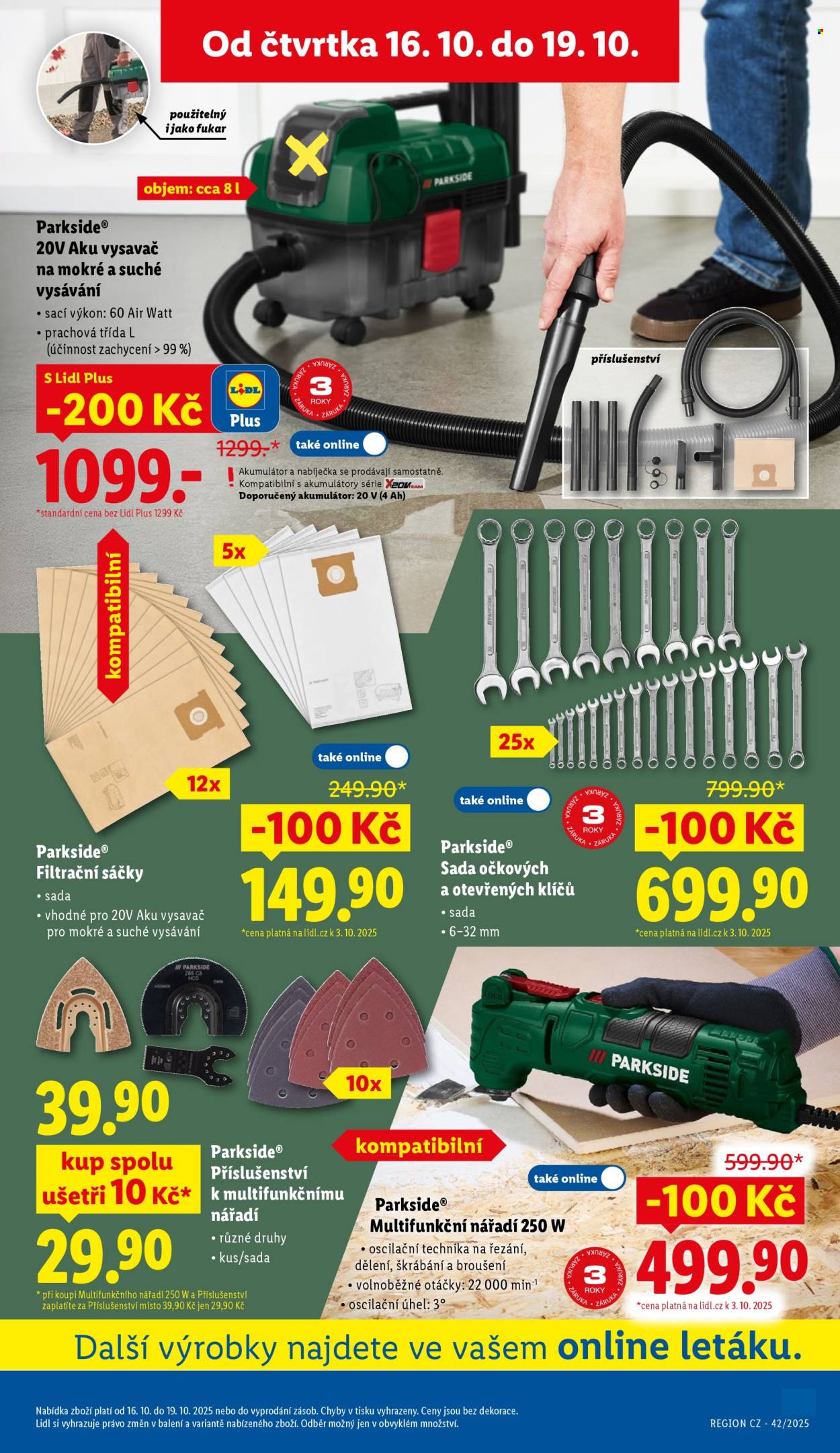 Leták Lidl - 16.10.2025 - 19.10.2025. Strana 47
