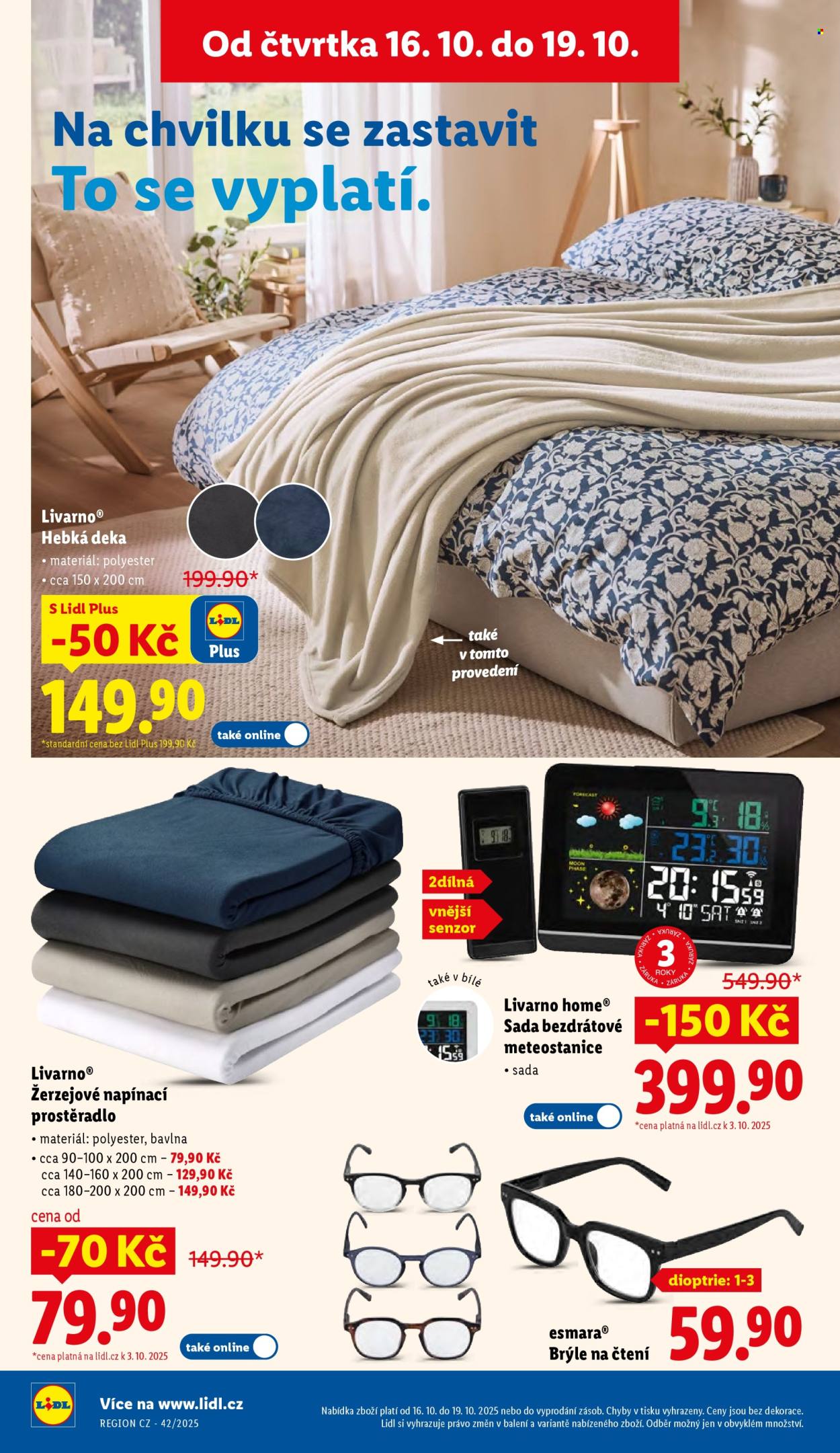 Leták Lidl - 16.10.2025 - 19.10.2025. Strana 54