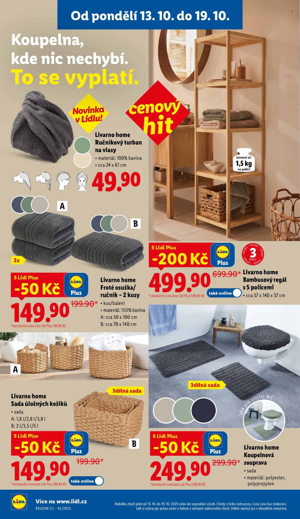 Leták Lidl - 13.10.2025 - 19.10.2025. Strana 8