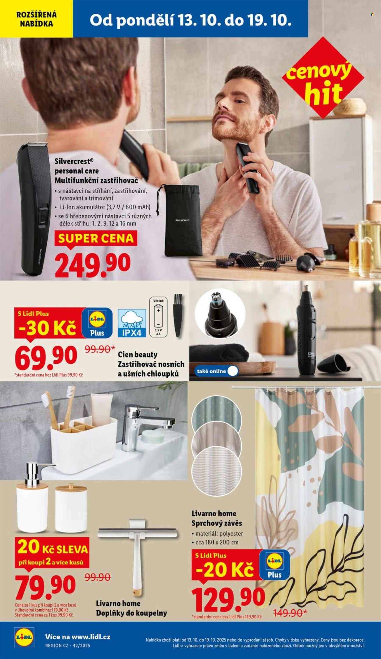 Leták Lidl - 13.10.2025 - 19.10.2025. Strana 10