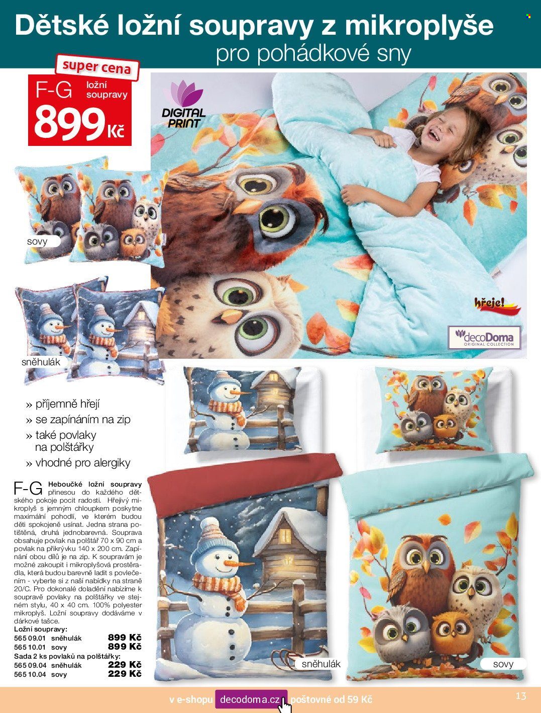 Leták decoDoma. Strana 13