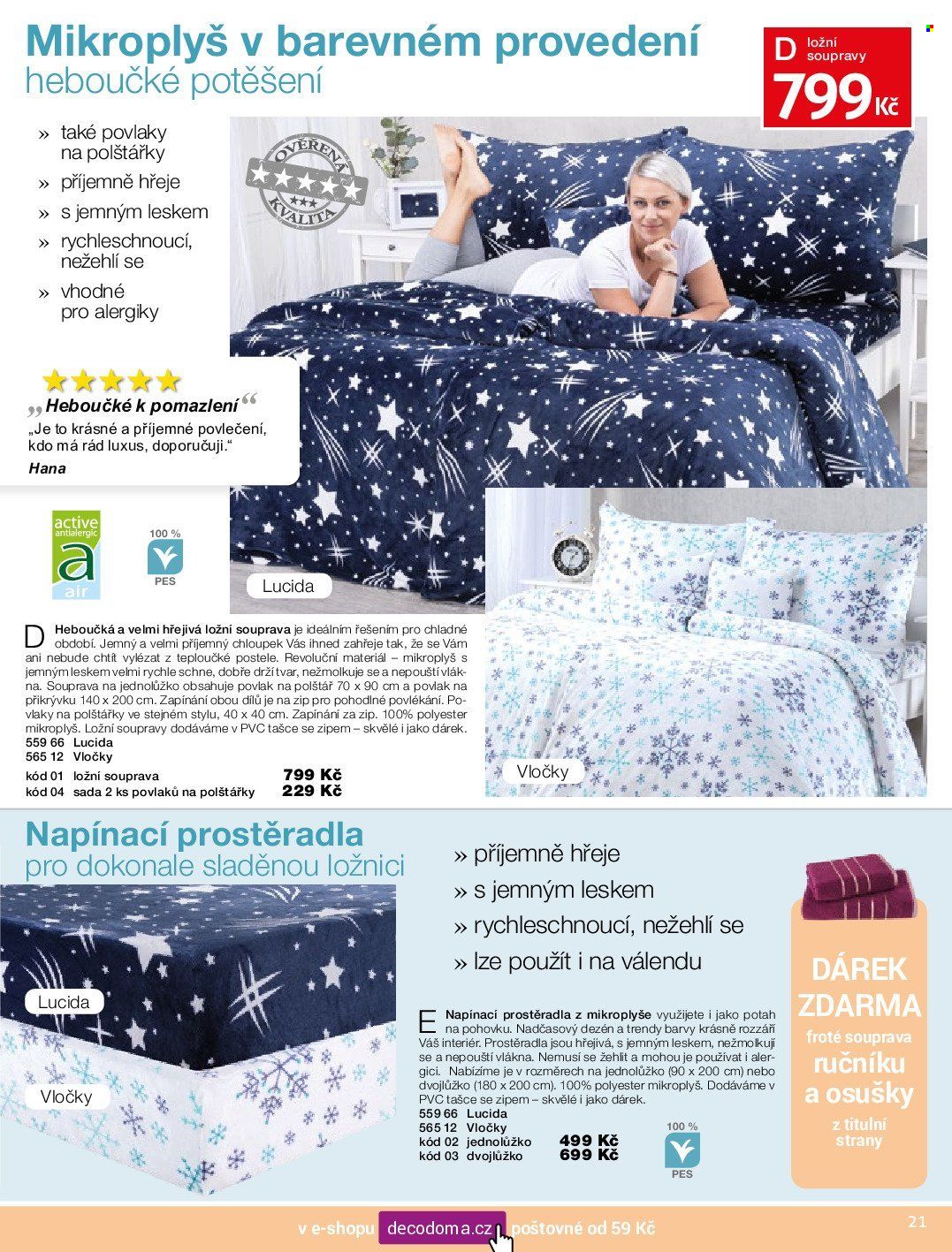 Leták decoDoma. Strana 21