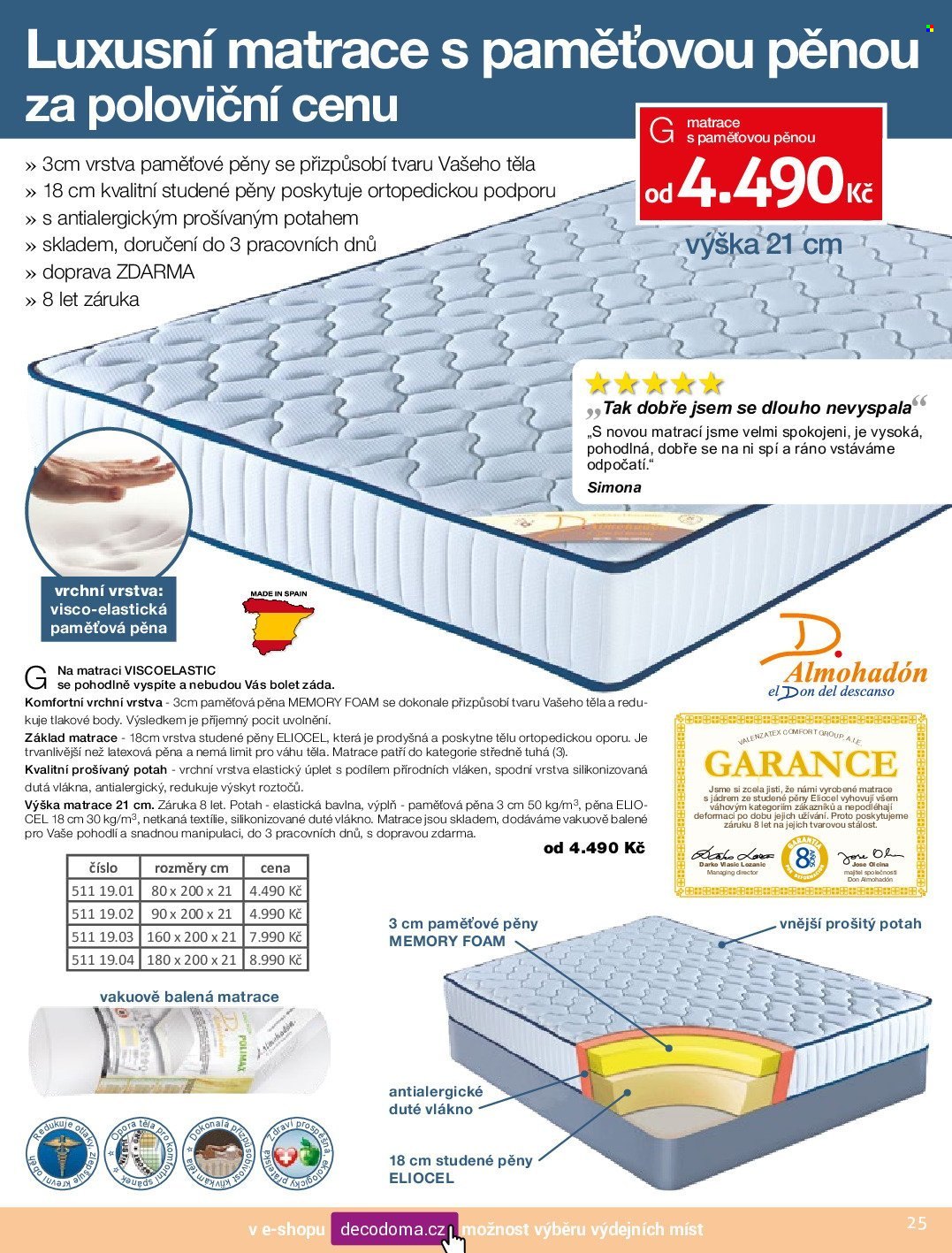 Leták decoDoma. Strana 25