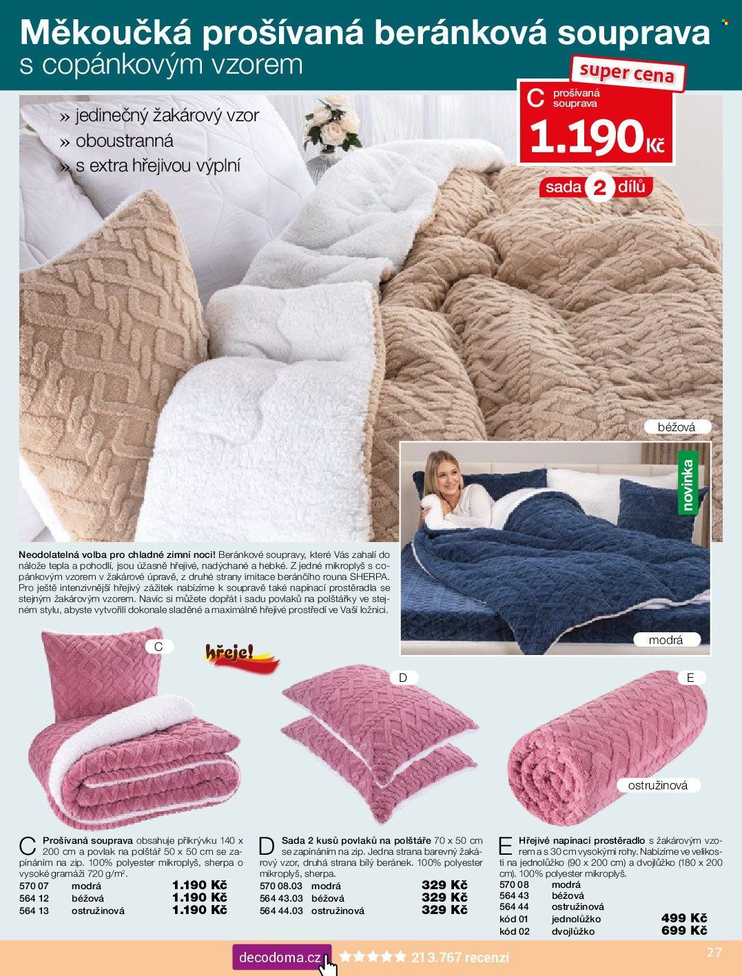 Leták decoDoma. Strana 27