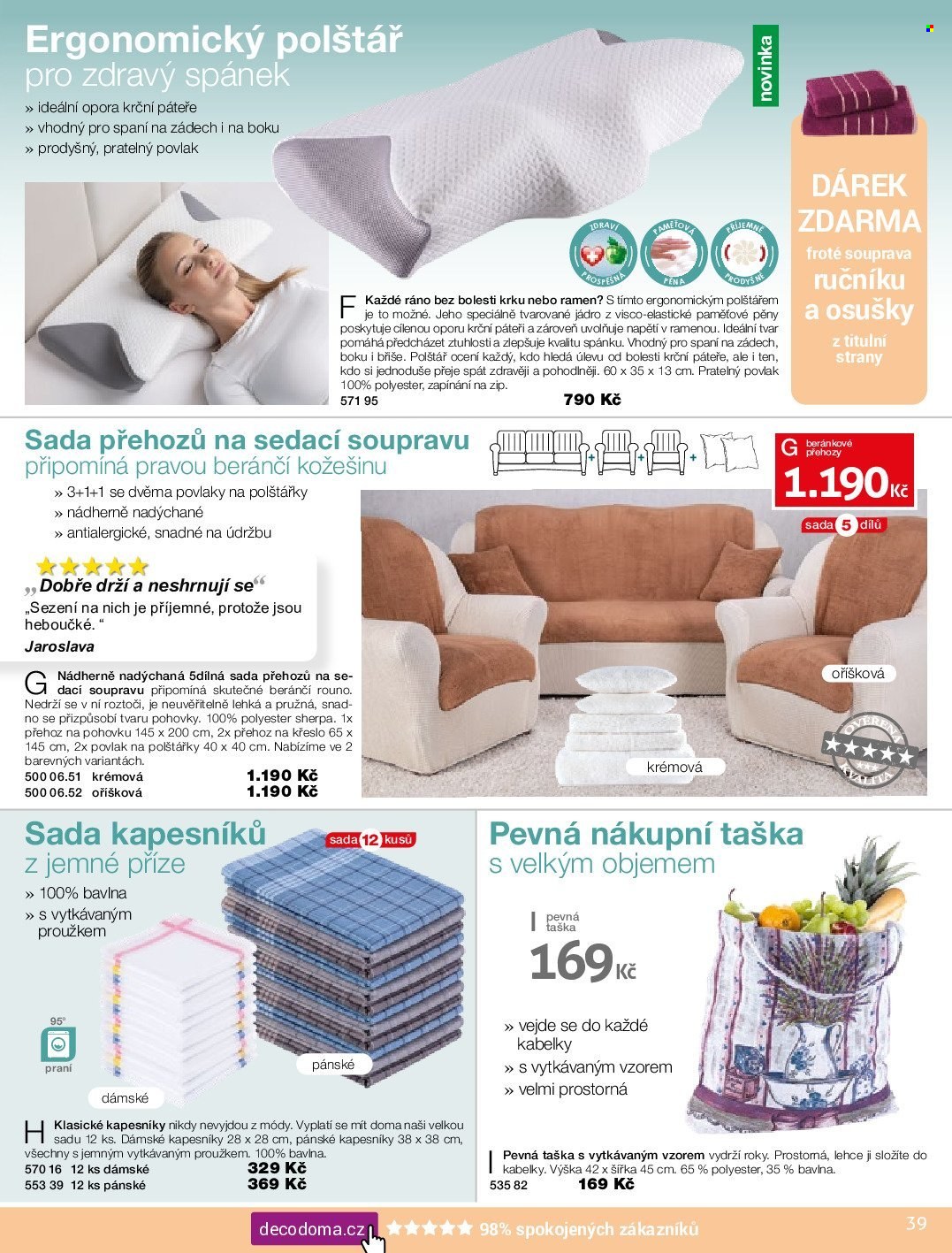 Leták decoDoma. Strana 39