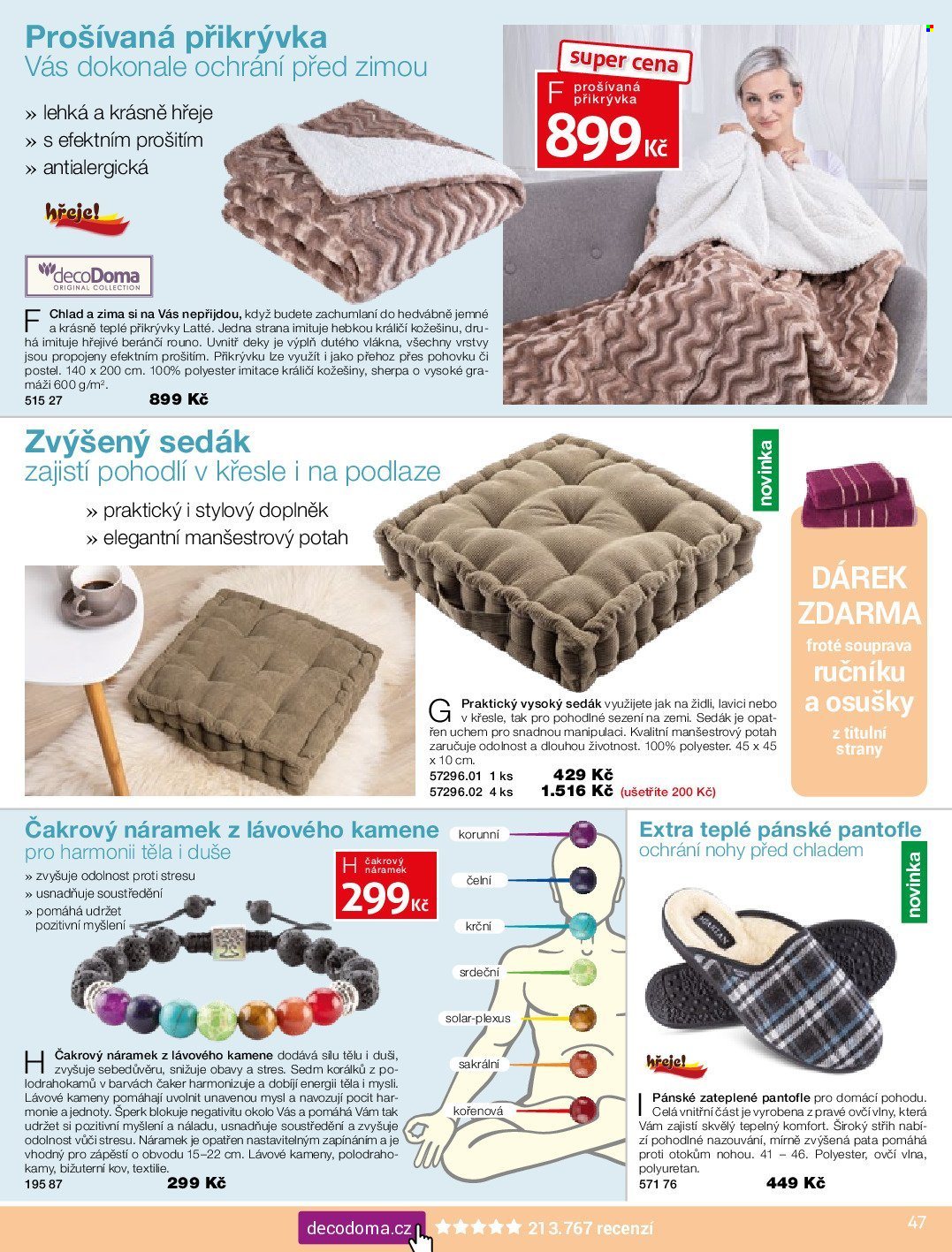 Leták decoDoma. Strana 47