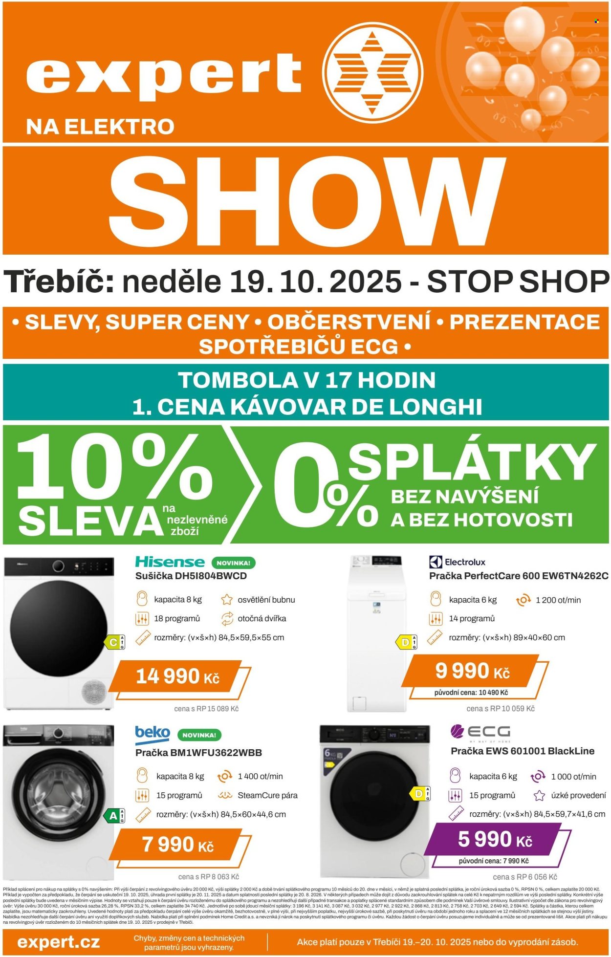 Leták Expert - 19.10.2025 - 20.10.2025. Strana 1
