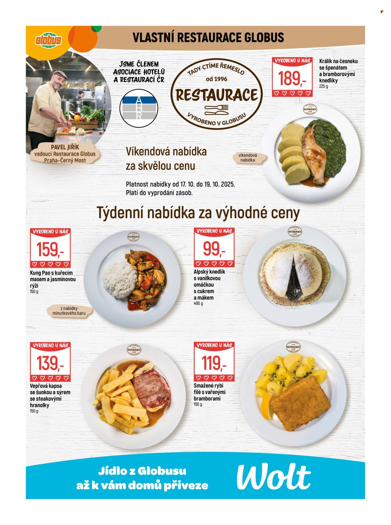 Leták Globus - 15.10.2025 - 21.10.2025. Strana 9