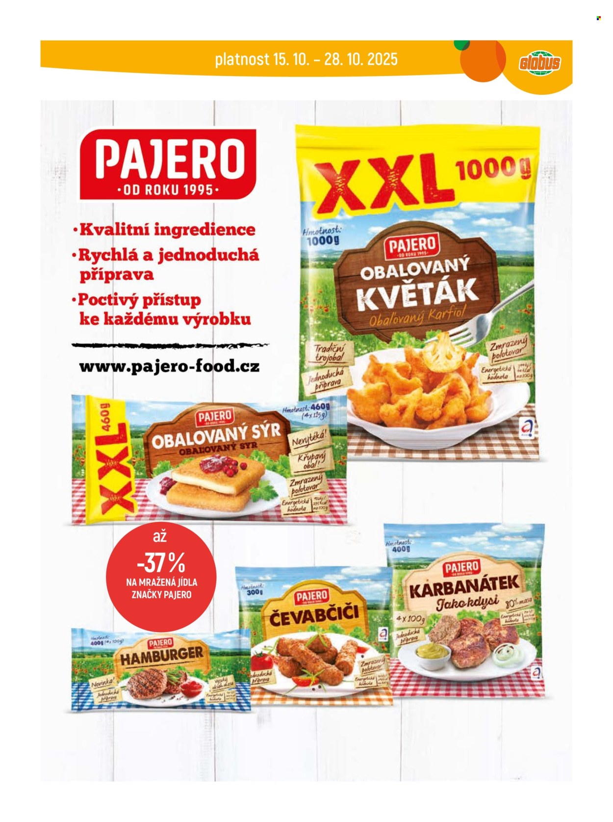 Leták Globus - 15.10.2025 - 21.10.2025. Strana 24