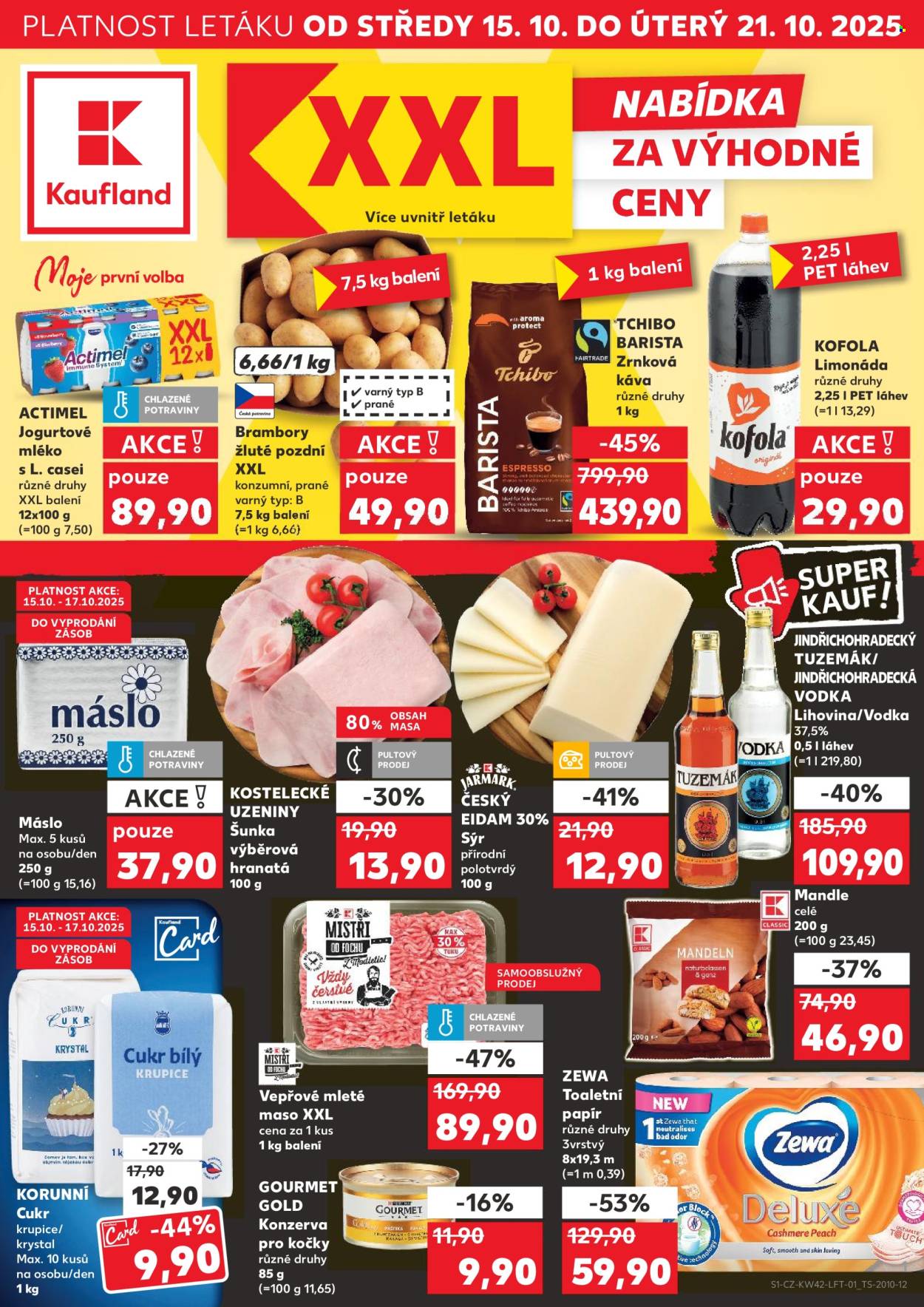 Leták Kaufland - 15.10.2025 - 21.10.2025. Strana 1