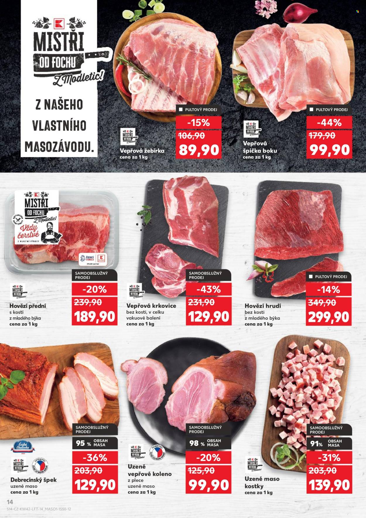 Leták Kaufland - 15.10.2025 - 21.10.2025. Strana 14