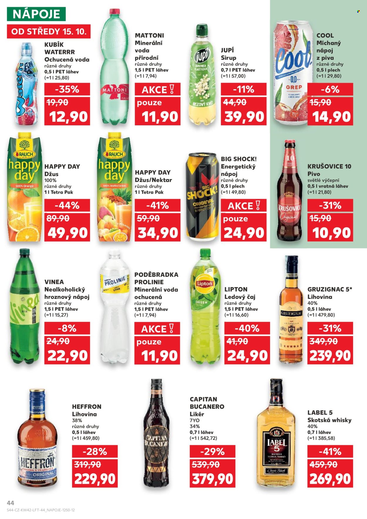 Leták Kaufland - 15.10.2025 - 21.10.2025. Strana 44