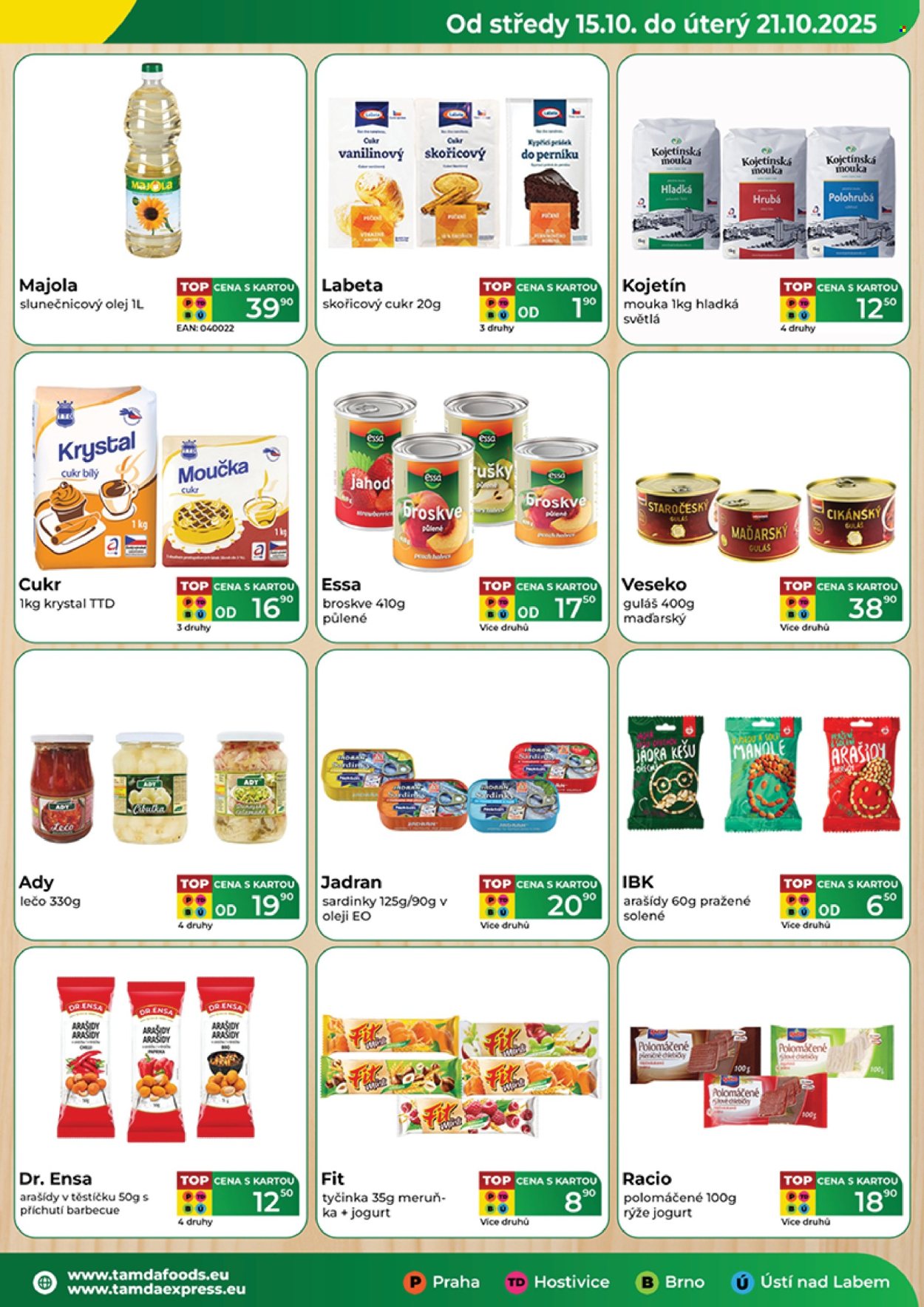 Leták Tamda Foods - 15.10.2025 - 21.10.2025. Strana 3