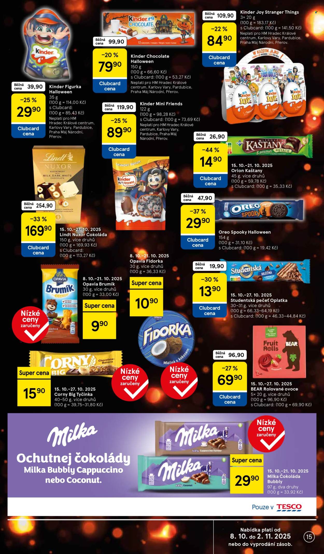 Leták TESCO - 15.10.2025 - 21.10.2025. Strana 15