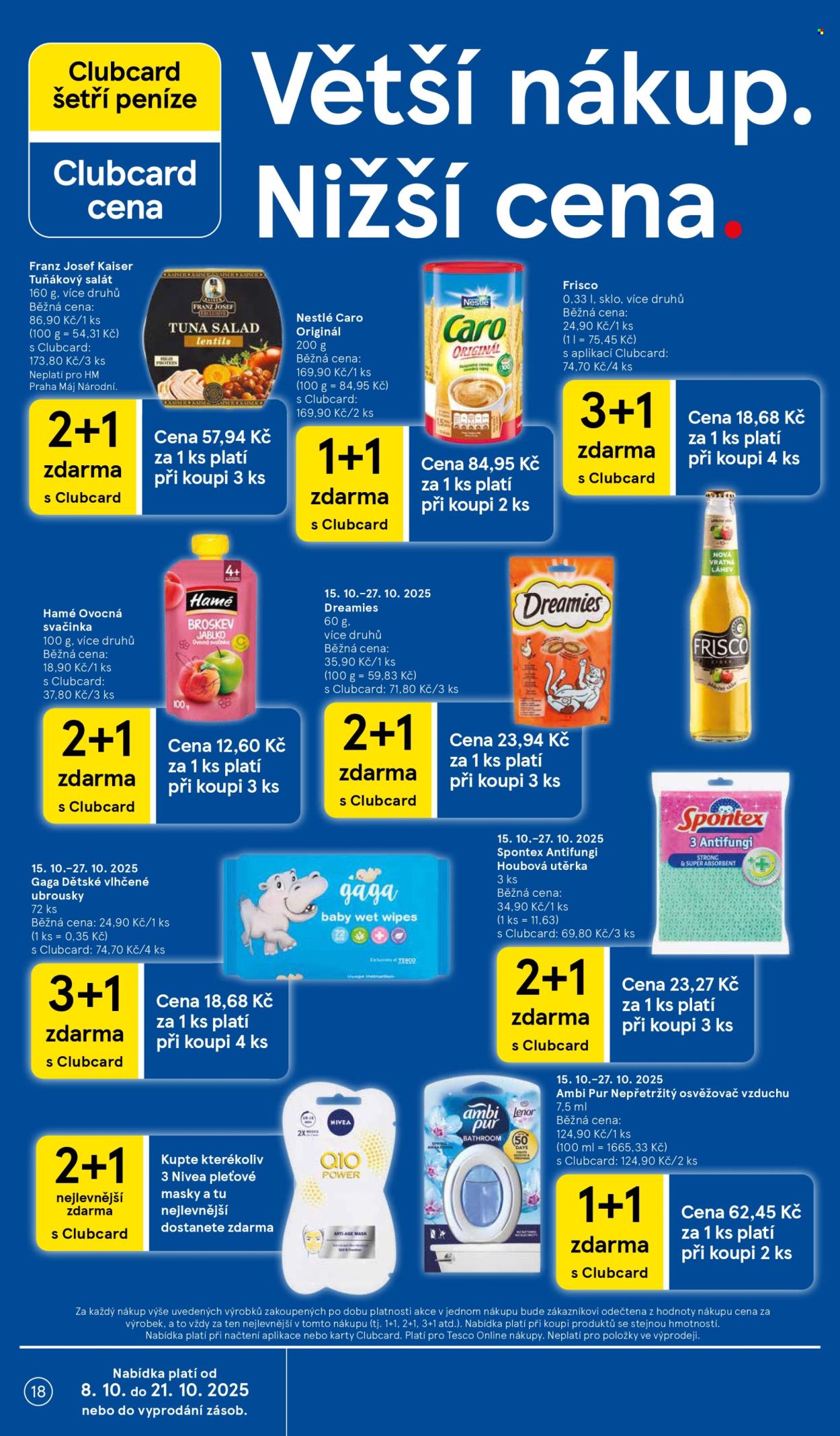 Leták TESCO - 15.10.2025 - 21.10.2025. Strana 18