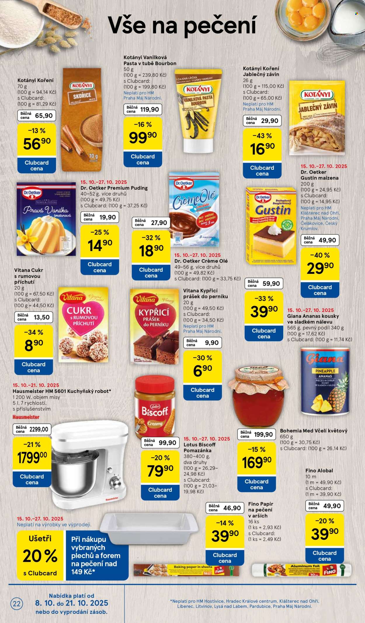 Leták TESCO - 15.10.2025 - 21.10.2025. Strana 22