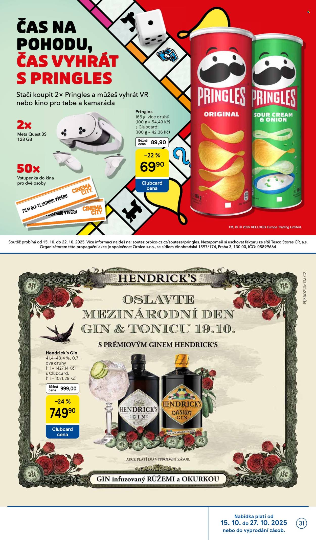Leták TESCO - 15.10.2025 - 21.10.2025. Strana 31