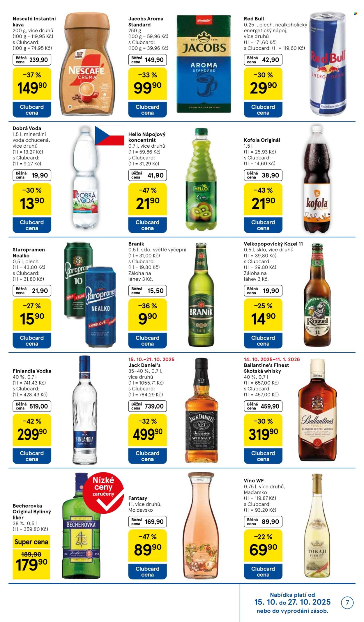 Leták TESCO supermarket - 15.10.2025 - 21.10.2025. Strana 7