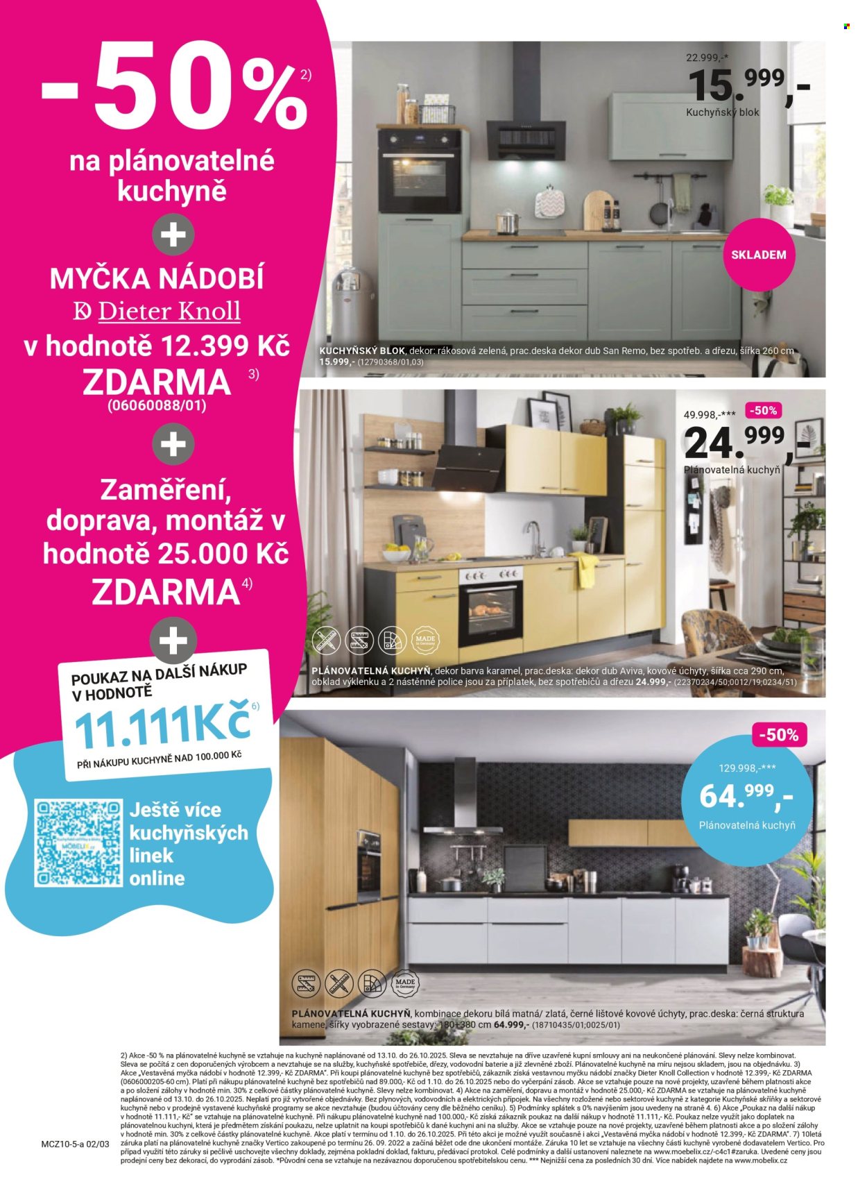 Leták MÖBELIX - 13.10.2025 - 26.10.2025. Strana 2