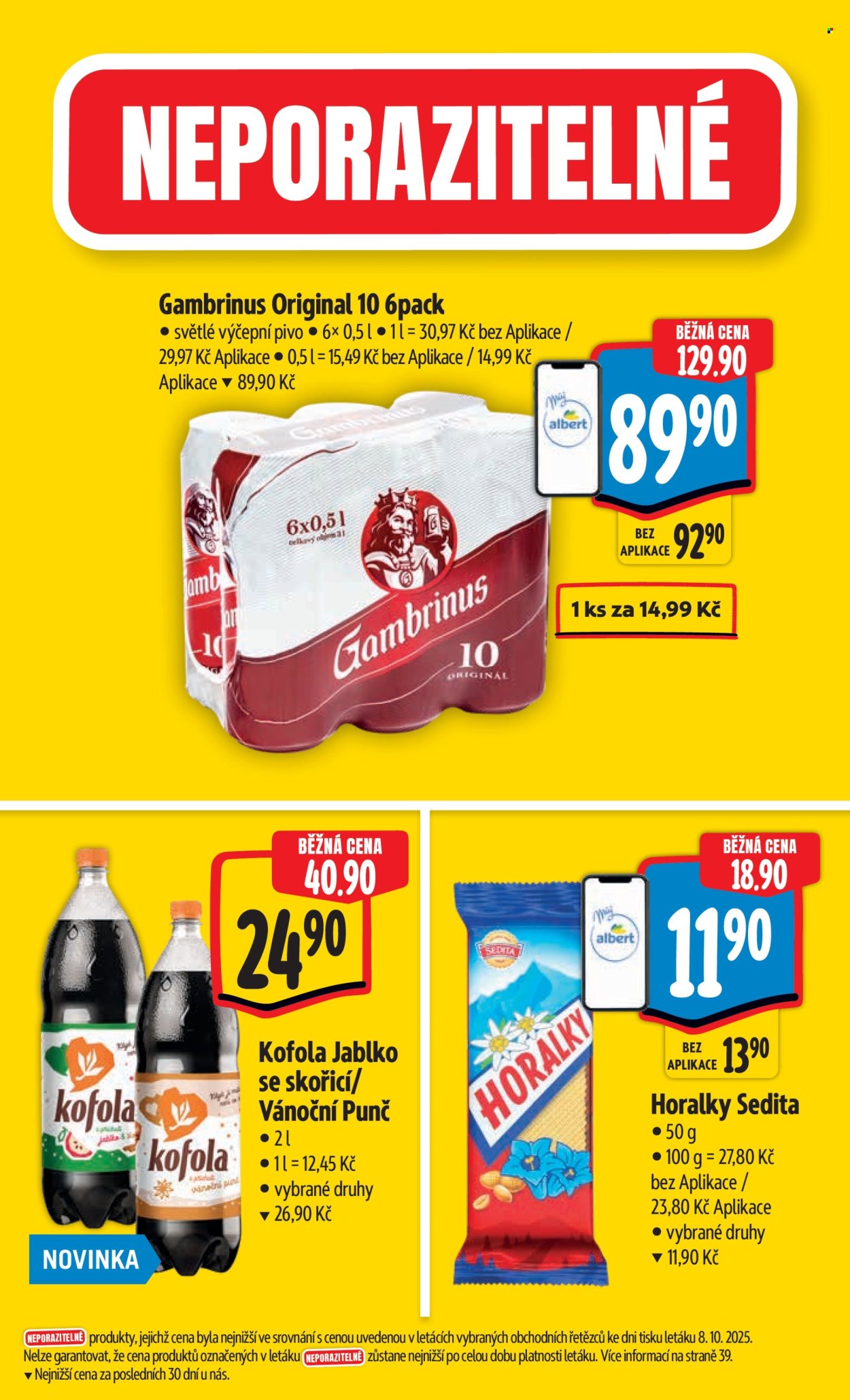Leták Albert Hypermarket - 15.10.2025 - 21.10.2025. Strana 5
