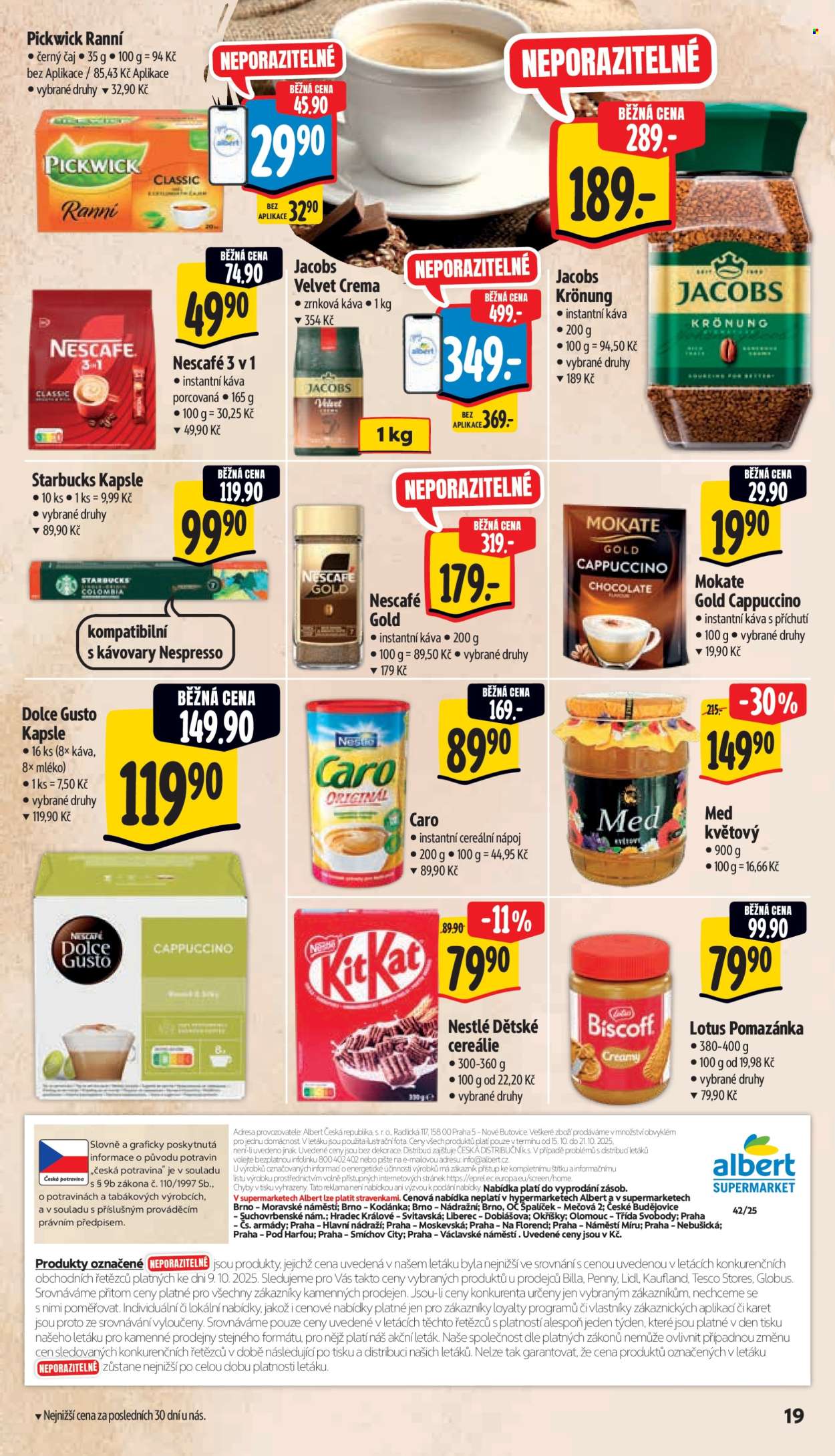 Leták Albert Supermarket - 15.10.2025 - 21.10.2025. Strana 28
