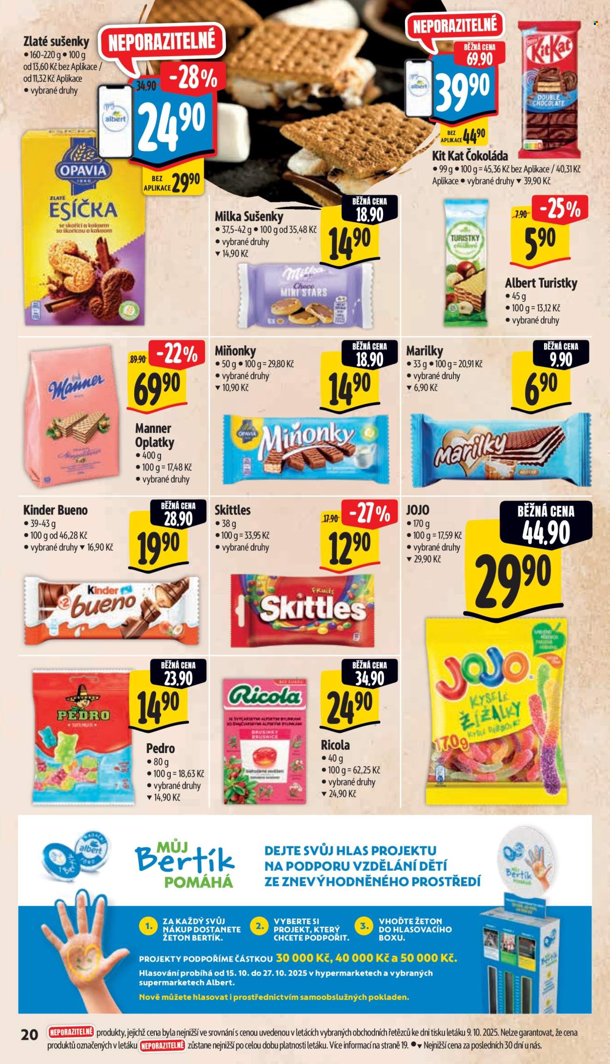 Leták Albert Supermarket - 15.10.2025 - 21.10.2025. Strana 29