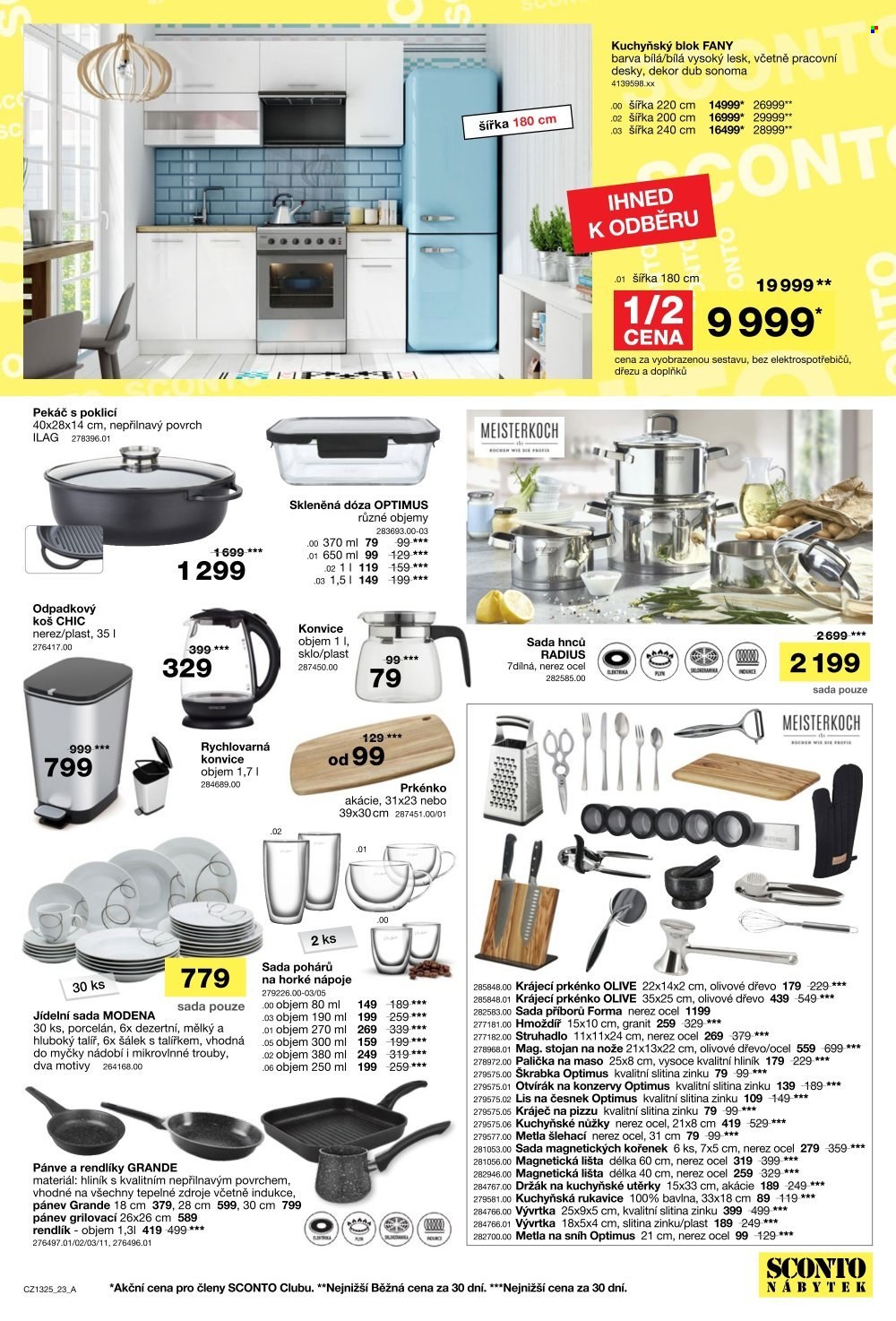 Leták SCONTO NÁBYTEK - 15.10.2025 - 4.11.2025. Strana 23