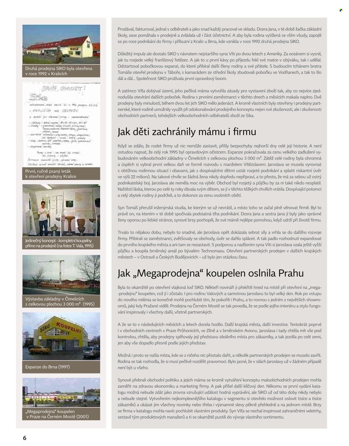 Leták SIKO KOUPELNY - 1.1.2025 - 22.9.2026. Strana 6