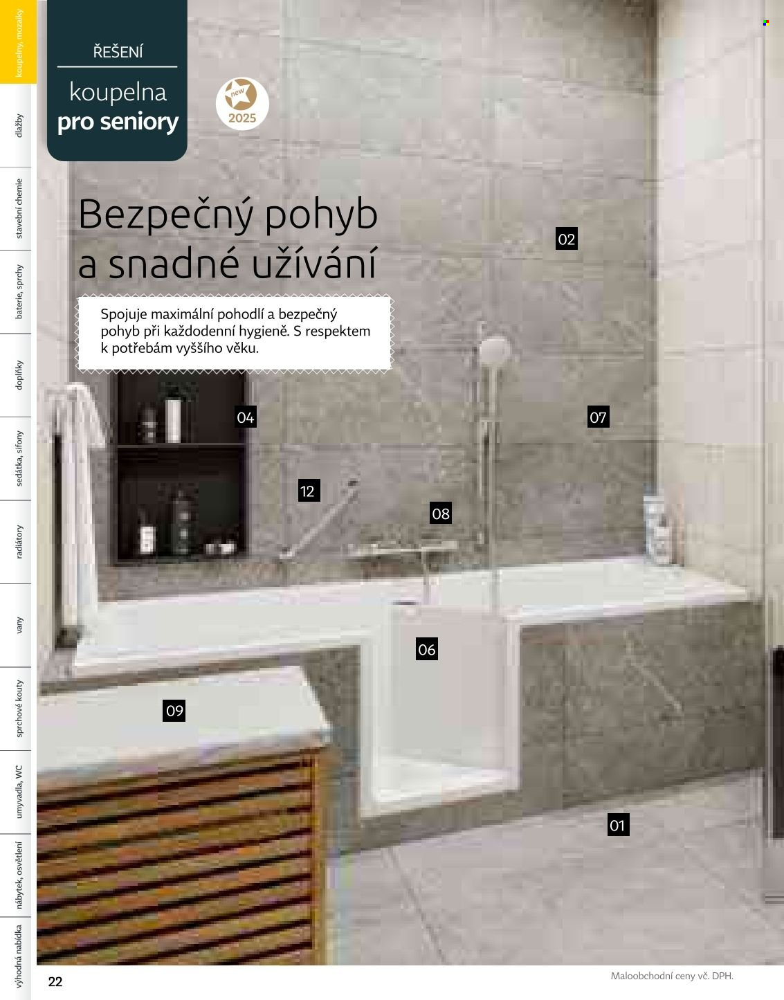 Leták SIKO KOUPELNY - 1.1.2025 - 22.9.2026. Strana 22