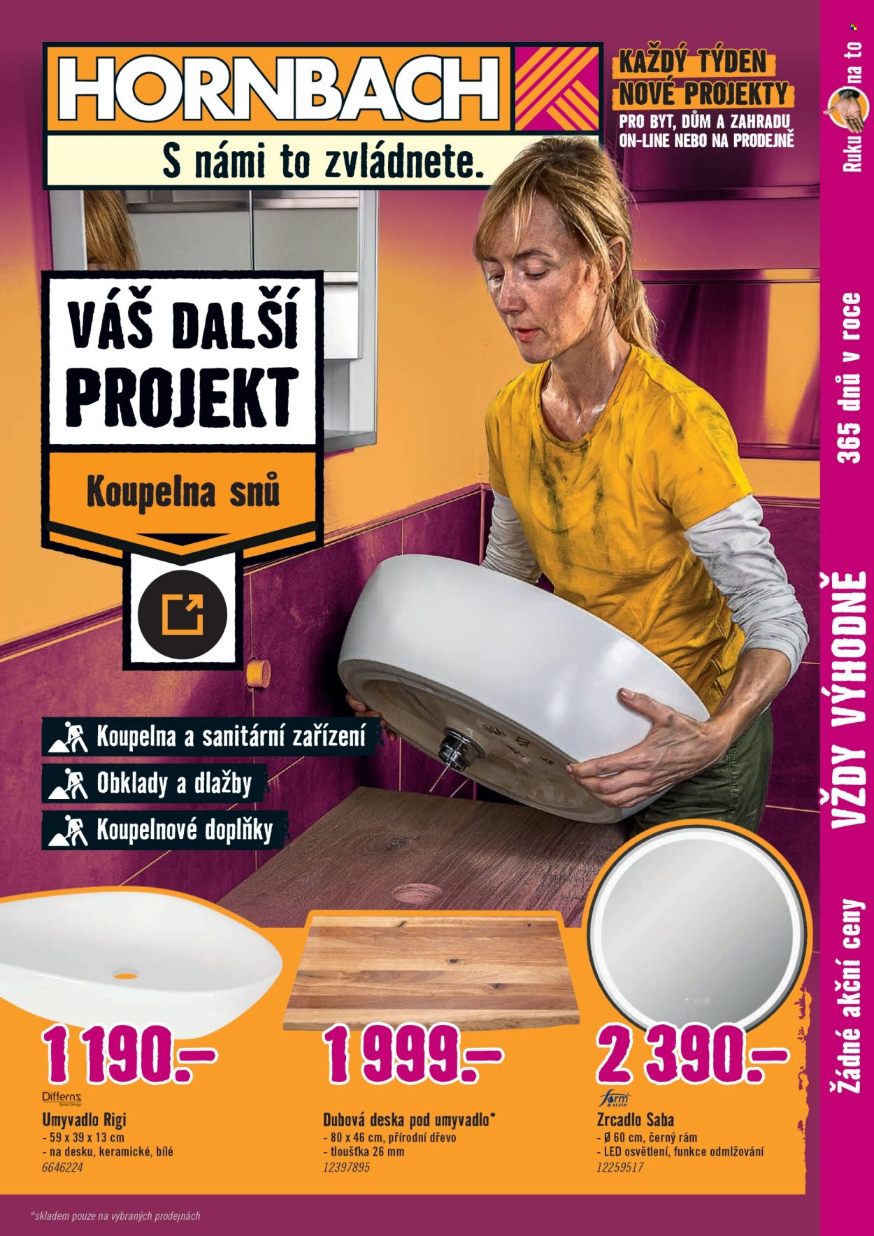 Leták HORNBACH - 15.10.2025 - 29.10.2025. Strana 1