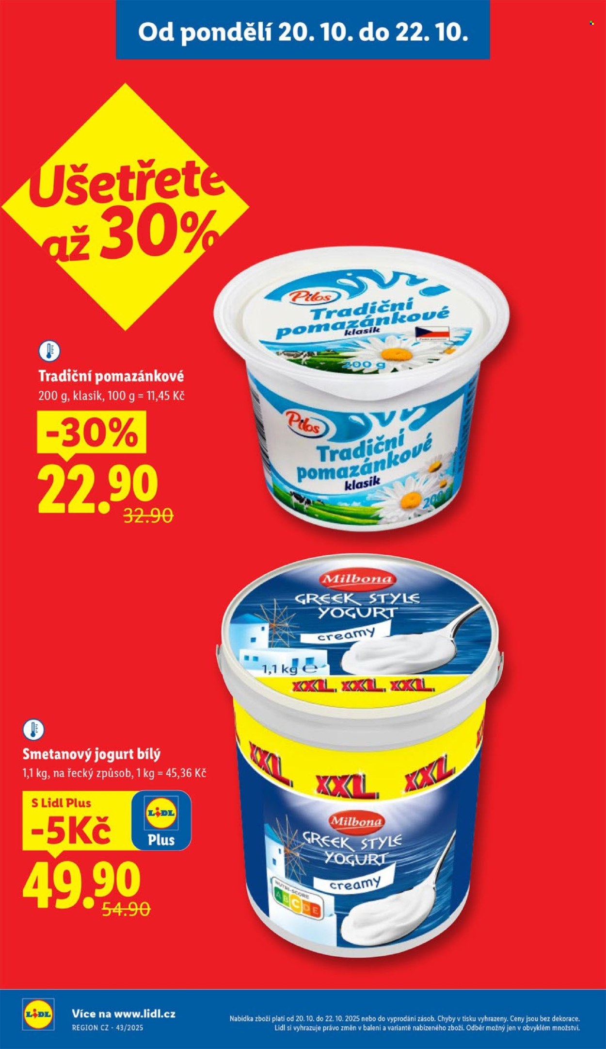 Leták Lidl - 20.10.2025 - 22.10.2025. Strana 4