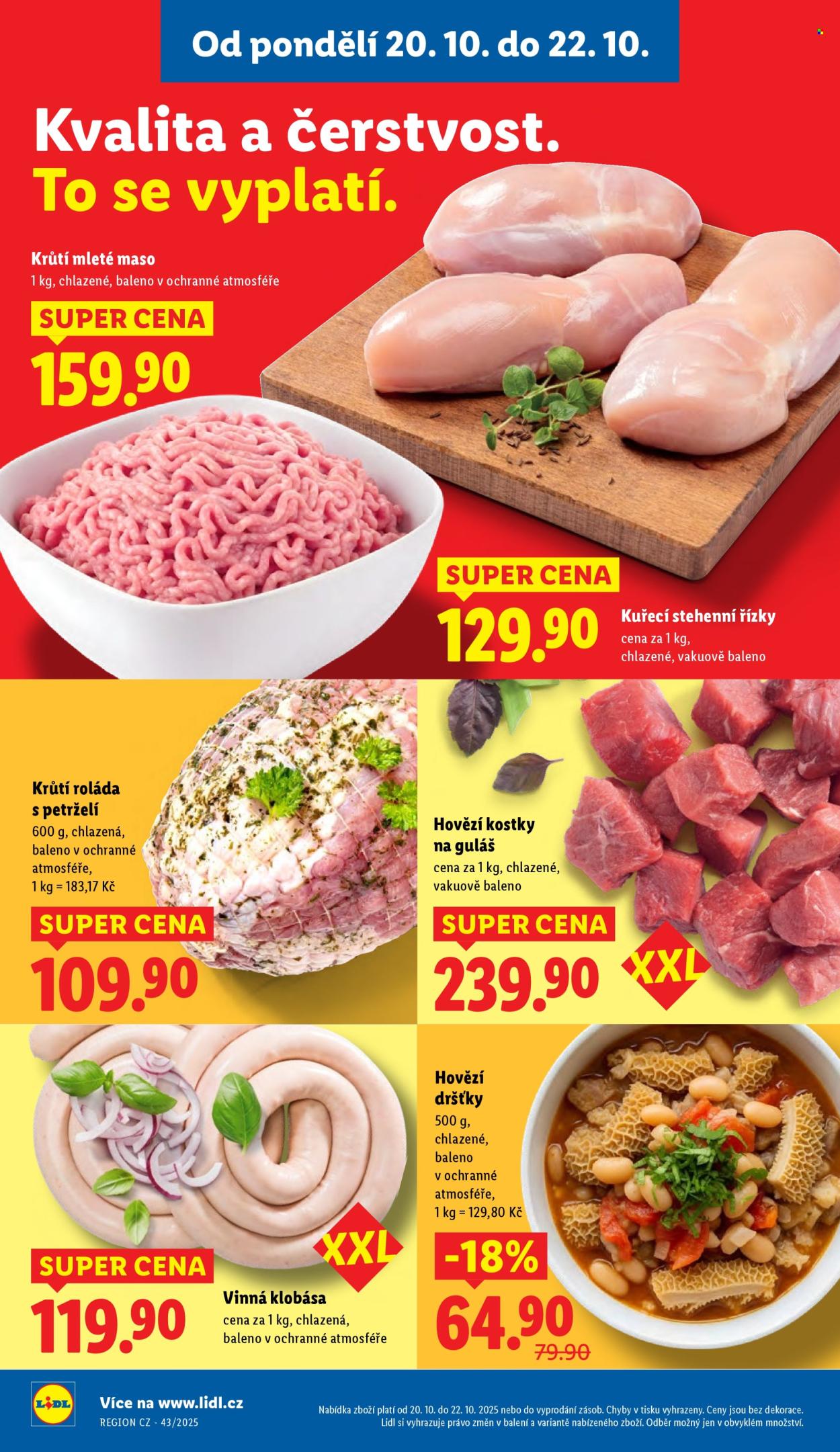 Leták Lidl - 20.10.2025 - 22.10.2025. Strana 10