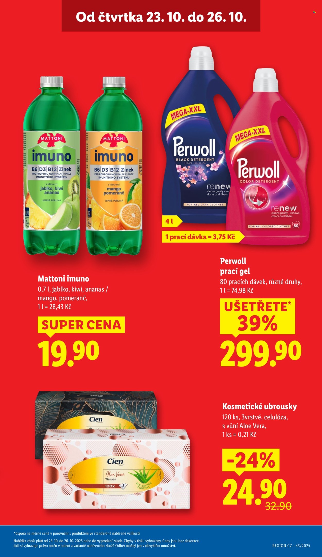Leták Lidl - 23.10.2025 - 26.10.2025. Strana 3